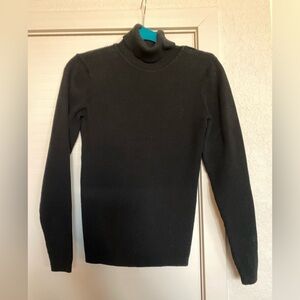 Size Large black Gap turtleneck sweater.